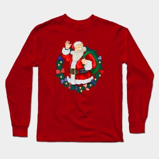 Santa - Donald Trump Long Sleeve T-Shirt